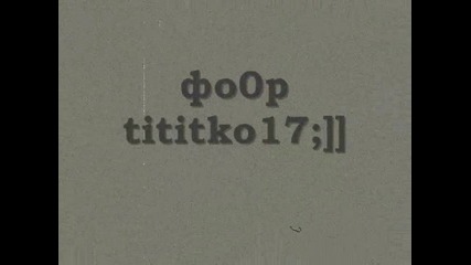 Brendiichka // fo0r tititko17 // * 