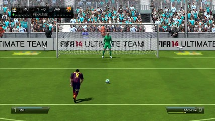 Fifa 14 Demo - Manchester City vs. Fc Barcelona - Penalty Shootout - Дузпи