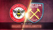 Brentford vs. West Ham United - Condensed Game