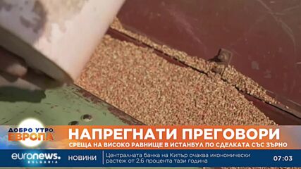 Среща на високо равнище в Истанбул по сделката със зърно