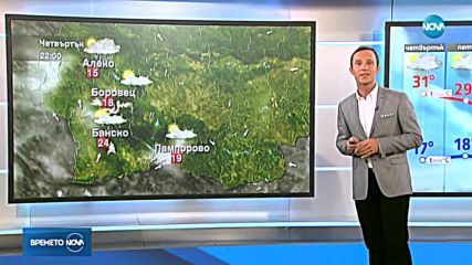 Прогноза за времето (21.06.2018 - обедна емисия)