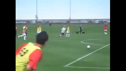 Зидан се гаври с млад вратар на Реал Мадрид