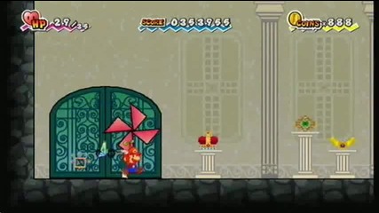 Super Paper Mario - Walkthrough - Chapter 5 - 4 Part 4 Chapter 5 Intermission (drinkin Trash. eh.) 