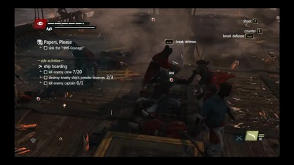 Assassin's creed Iv- Man o' war 60 lvl destroyed