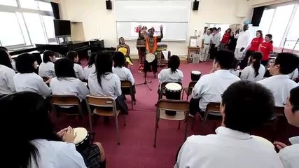 Linkin Park visit Ishinomaki City with Save The Children