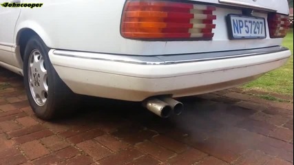 Mercedes 500 Se W126 - звук