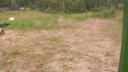 Девушка и Фабарм-2 (fabarm Sat8. Girl shoots a shotgun. [2])