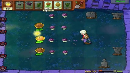 Plants vs Zombies level 2-3