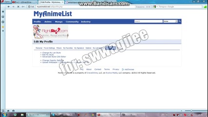 | for: swwagiiee | Как да си сложиш тема на My Anime List?