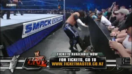 Smackdown 2009/04/24 Matt Hardy & Kane vs Cm Punk & Jeff Hardy