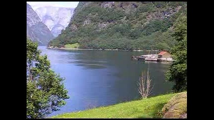 Norway Fjords - Walking Along Naeroyfjord