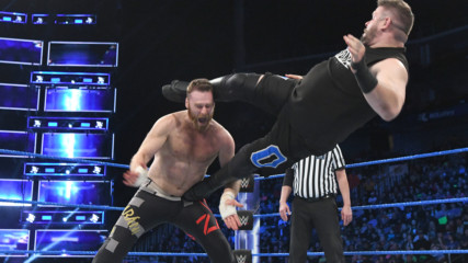 Kevin Owens vs. Sami Zayn - Winner faces WWE Champion AJ Styles at WWE Fastlane: SmackDown LIVE, 6 February, 2018