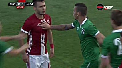 Нервите взеха връх: Играчи на Пирин и ЦСКА се спречкаха