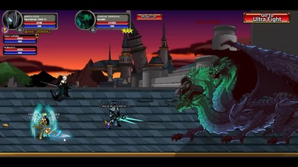 Aqw- Boss Fight with my Guild