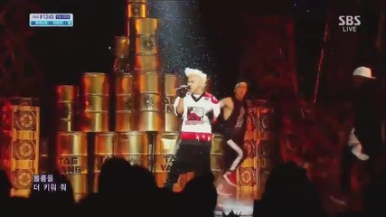 131201 Taeyang ( Big Bang ) - Ringa Linga @ Inkigayo