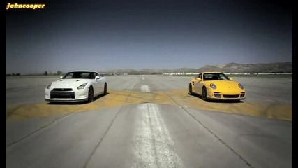 Nissan Gtr Black Edition vs Porsche 911 Turbo S