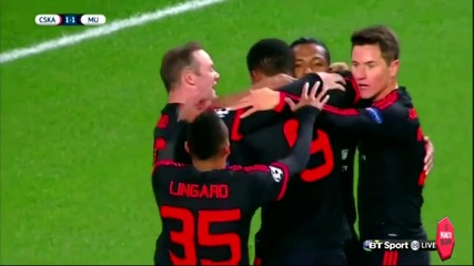 Highlights: Cska Moscow - Manchester United 21/10/2015