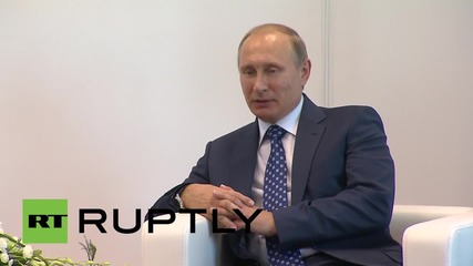 Russia: Putin talks bilateral relations with Abu Dhabi Crown Prince at MAKS