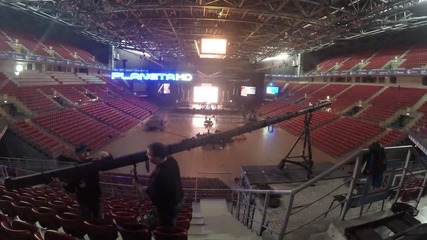 Timelapse from Arena Armeec, Planeta 1.12.2015