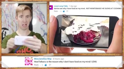 Chad Wild Clay reaction to How To Make Pancake Art