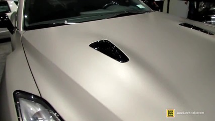 2010 Nissan Gt-r with Matte Grey Wrap - Exterior Walkaround - 2014 New York Auto Show