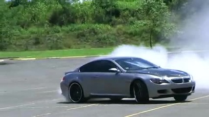 Bmw M6 burnout 