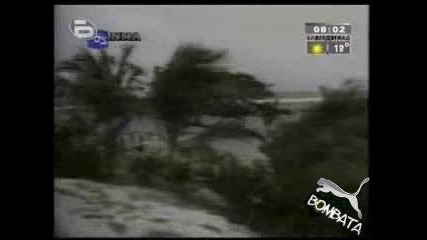 Бтв Новините - Тропическа буря в Куба (18.08.2008) 
