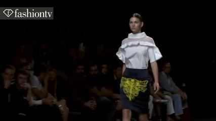 Moises Nieto Plays on Work - Cibeles Madrid Fashion Week Spring 2012