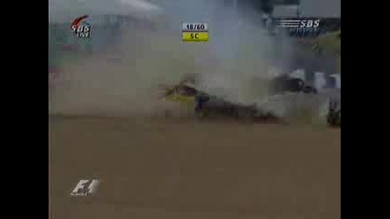 Formula 1 Video - Crash