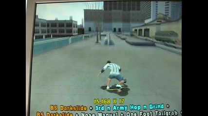 Tony Hawks Pro Skater 4 - 800, 000 Combo 
