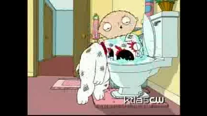 Family Guy - Stewie Beats Brian