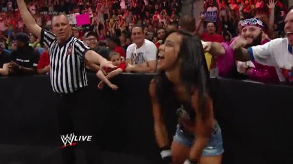 Aj makes a triumphant return - Raw Fallout - June 30, 2014