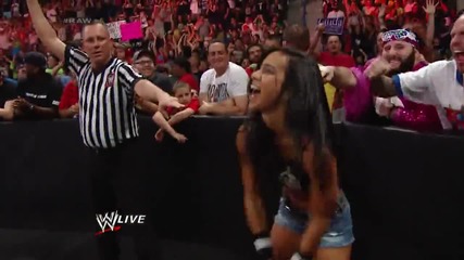 Aj makes a triumphant return - Raw Fallout - June 30, 2014