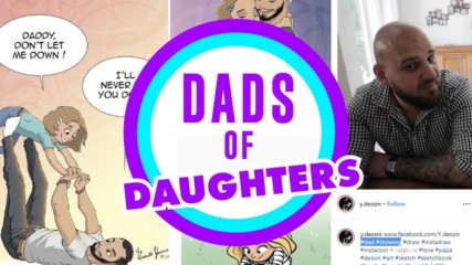 Dads of daughters: A father’s “I love you” via comics