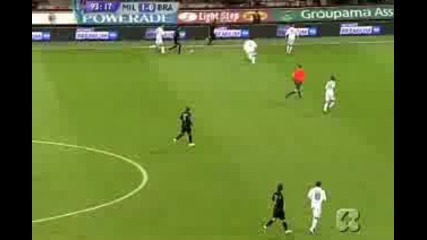 Ac Mailan - Sporting Braga Ronaldinho Goal Video - Aykoson