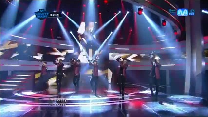 Cross Gene - La Di Da Di @ M!countdown (14.06.2012)
