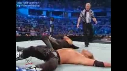 06/02/09 Triple H And Undertaker Vs Big Show And Edge Part 2/2 