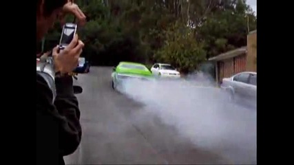 Dodge Charger 1972 Burnout 