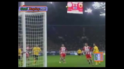 6.1.2009 Олимпиакос - Аек 1 - 2 (1 - 2) гол на Инасио Мартин 