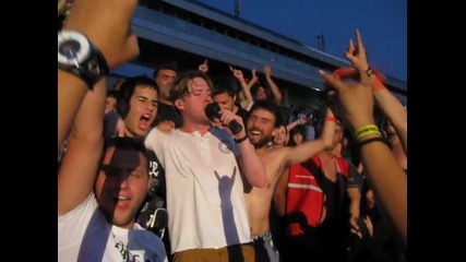 Sofia Rocks 2012 - Ricky Wilson (kaiser Chiefs) singing with