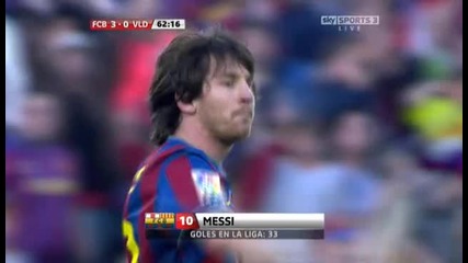 obiistven gol na Lionel Messi Vs Valladolid 