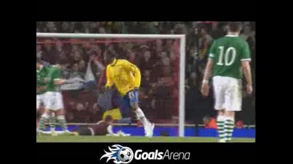 Ireland 0 - 2 Brazil - 