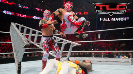 The Usos vs. The New Day vs. Lucha Dragons - WWE Tag Team Title Ladder Match: WWE TLC 2015 (Full Match - WWE Network Exclusive)