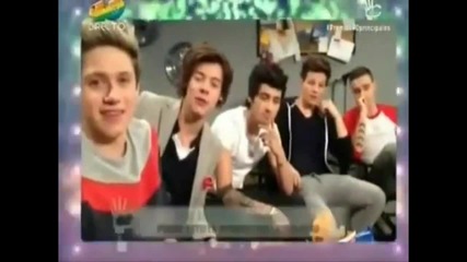 Saludo de agradecimiento de 1d en los 40 principales 2013