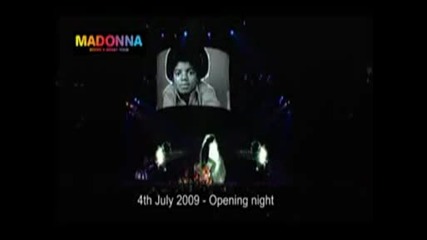 Madonna - Tribute To Michael Jackson