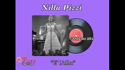 Sanremo 1951 - Nilla Pizzi - E' L' alba