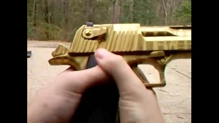 Real Golden Desert Eagle