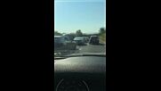 Верижна катастрофа затапи пътя между Крайморие и Черноморец