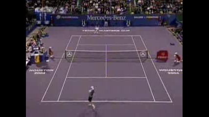 Masters Cup 2004 : Федерер - Хюит | Част 2/2