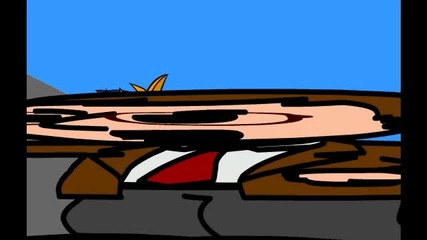 Tails and friends goes to the pool-grounded